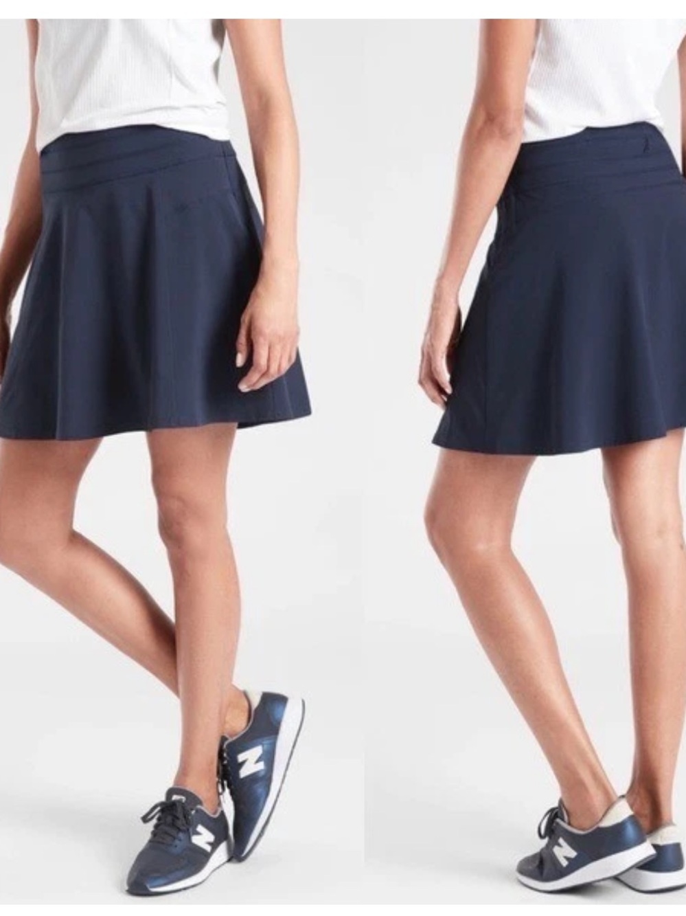 Athleta Women’s Navy Blue Everyday Skort in a Size 12